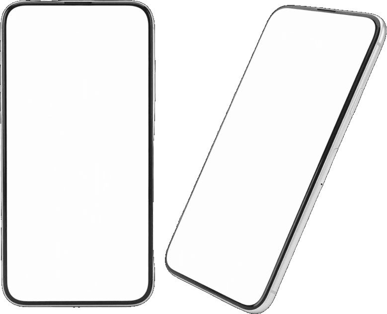 Deux téléphones présentant l'application ENCRALYS